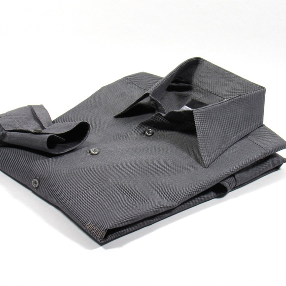 MOSCHINO UOMO Mens Shirt Dobby Print Size 39/Med - Picture 2 of 8